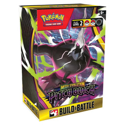 Pitch Black Mega Evolution Pokemon Build and Battle Box