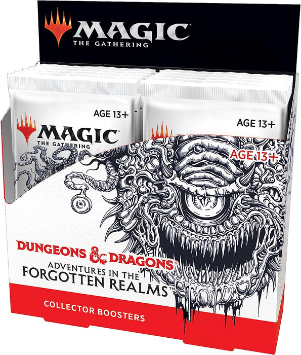 Adventures in the Forgotten Realms D&D Magic The Gathering Collector Booster Box