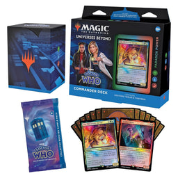 Doctor Who Universes Beyond Magic The Gathering Commander Decks - Set of 4