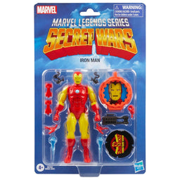 Iron Man Avengers Secret Wars Marvel Legends Retro Action Figure