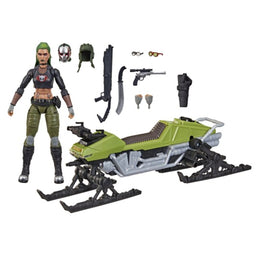 Zanya and Dreadnok Chameleon Cobra GI Joe Classified Series #194 Vehicle