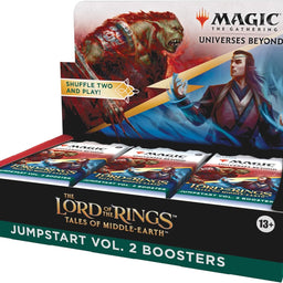 Lord of The Rings Magic The Gathering Universes Beyond Jumpstart Vol. 2 Boosters