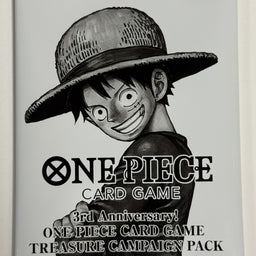 3rd Anniversary One Piece TCG Treasure Campaign Sealed English Pack