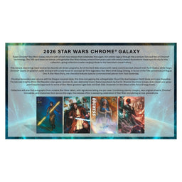 2026 Topps Chrome Star Wars Galaxy Hobby Box