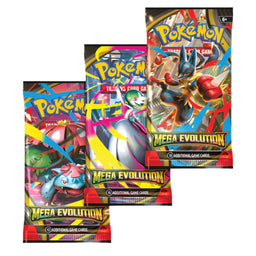 Mega Evolution Golduck Promo Pokemon TCG Booster 3-Pack