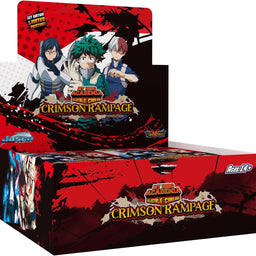 Crimson Rampage My Hero Academia Collectible Card Game Series 2 Booster Box