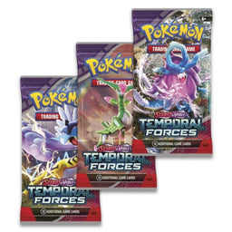 Temporal Forces Cyclizar Promo Pokemon Scarlet & Violet Booster 3-Pack