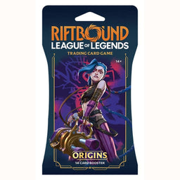 Riftbound League of Legends Origins TCG Sleeved Booster Pack
